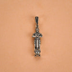 Hanuman silver pendant