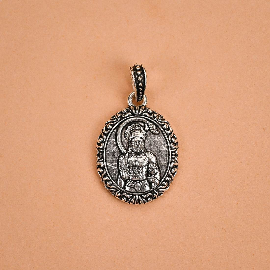 Hunuman Silver Pendant