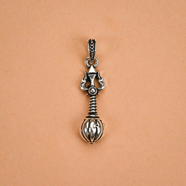 Trishul Silver Pendant
