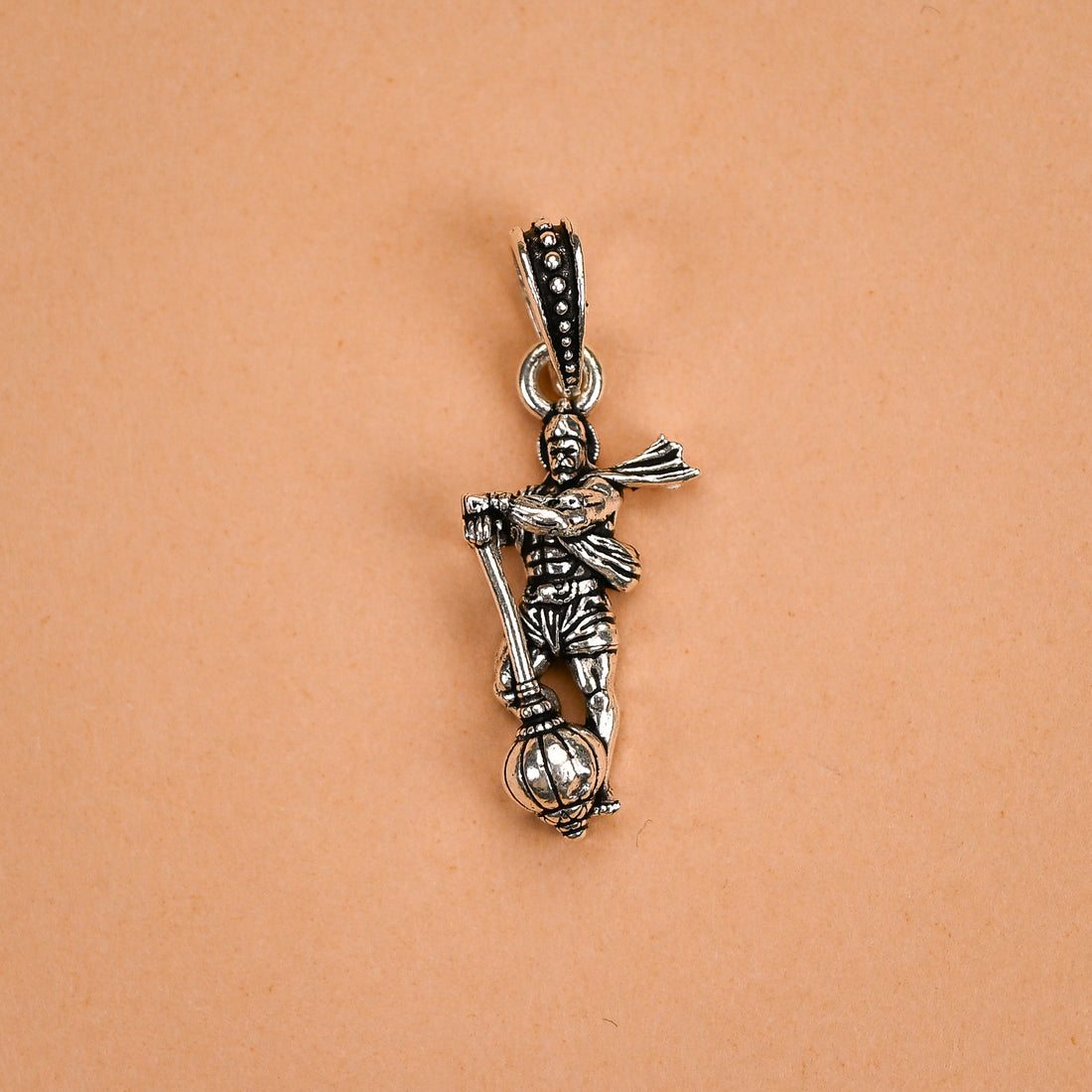 Hanuman Ji Silver Pendant