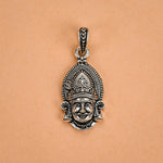 Lord Khatu Shaym Baba Silver Pendent