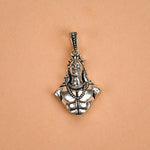 Lord Adiyogi Silver Pendant