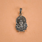 Divine Lord Shiva Silver Pendant