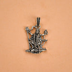 Mahakali Mata Silver Pendant
