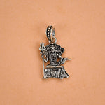 Lord Shiv Shankar Silver Pendant