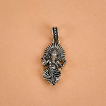 God Ganesha silver pendant