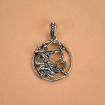 Ram Dhanush Silver Pendant