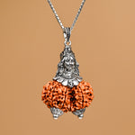 Gaurishankar Pendant with Gaurishankar Nepali Rudraksha