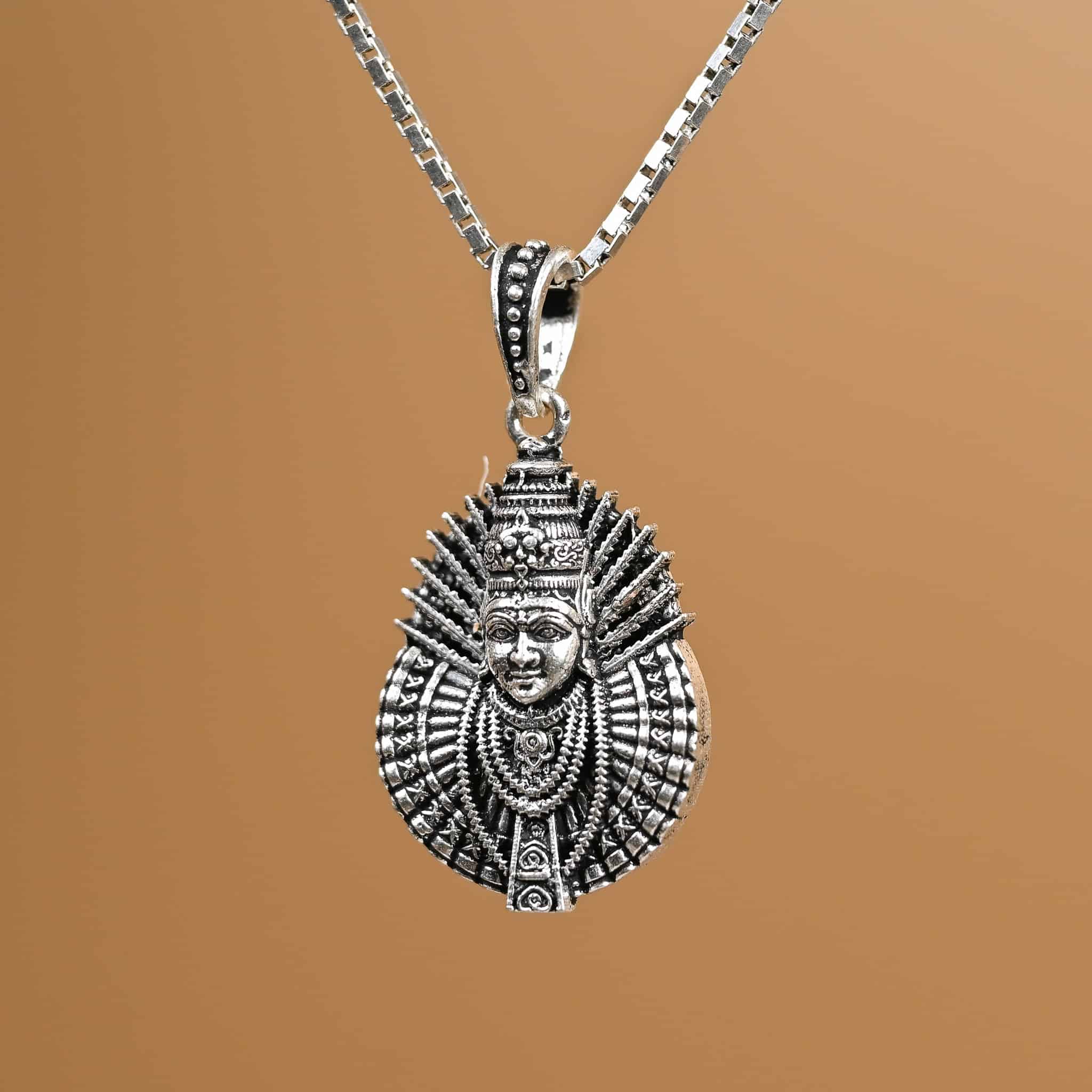 Goddess Mahur Renuka Pendant With Chain 