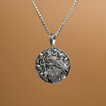 Aghori Shiva Silver Pendant With Chain 