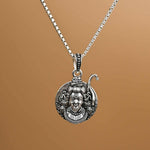 Ram Ji Silver Pendant With Chain