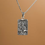 Ganpati Dada Silver Pendant With Chain 
