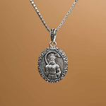 Divine Hanuman Aura Silver Pendant With Chain