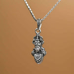 Veer Bajrangi Silver Pendant with chain 