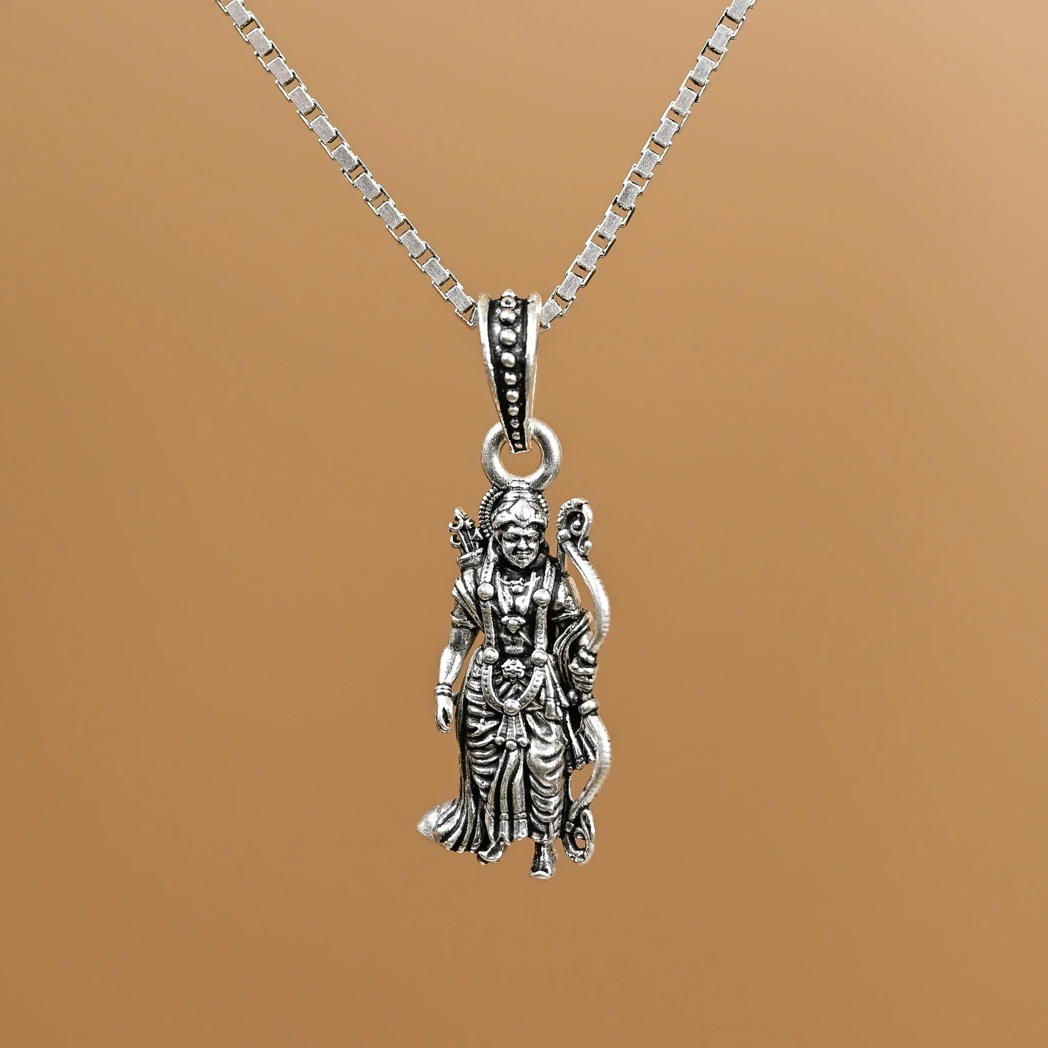 Ram Bhagwan Silver Pendant