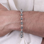Original Jay Shree Ram Silver Bead Bracelet