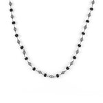 Rudraksha Silver Mala (Round Beads)