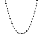 Rudraksha Silver Mala (Round Beads)