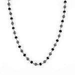 Rudraksha and Om Namah Shivay silver beads mala