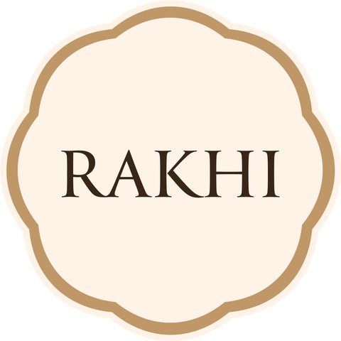 Rudraksha Silver Rakhi