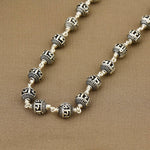 Silver Mala with Jay Shree Ram Beads