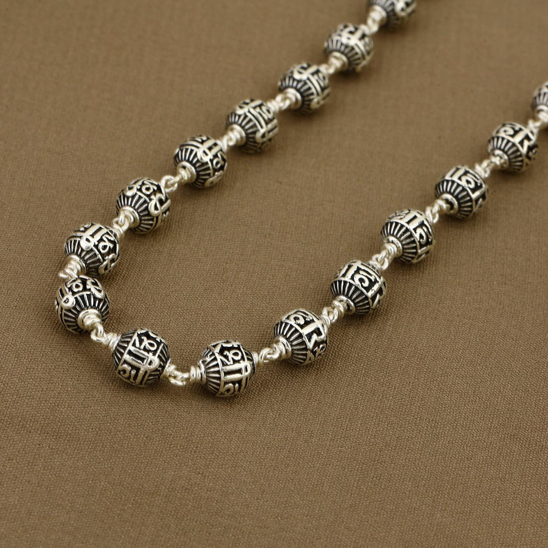 Silver Mala (Shree Hari)