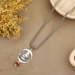 Divine Shivling Rudraksha Silver Pendant