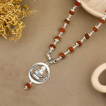 Divine Shivling Rudraksha Silver Pendant