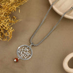 Om Namah Shivaya Silver Pendant