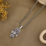 Lord Ganesha Silver Pendant