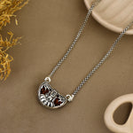 1 Mukhi Rudraksha with Adiyogi Silver Cap Pendant