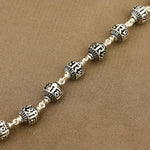 Shree Hari Silver Bead Bracelet