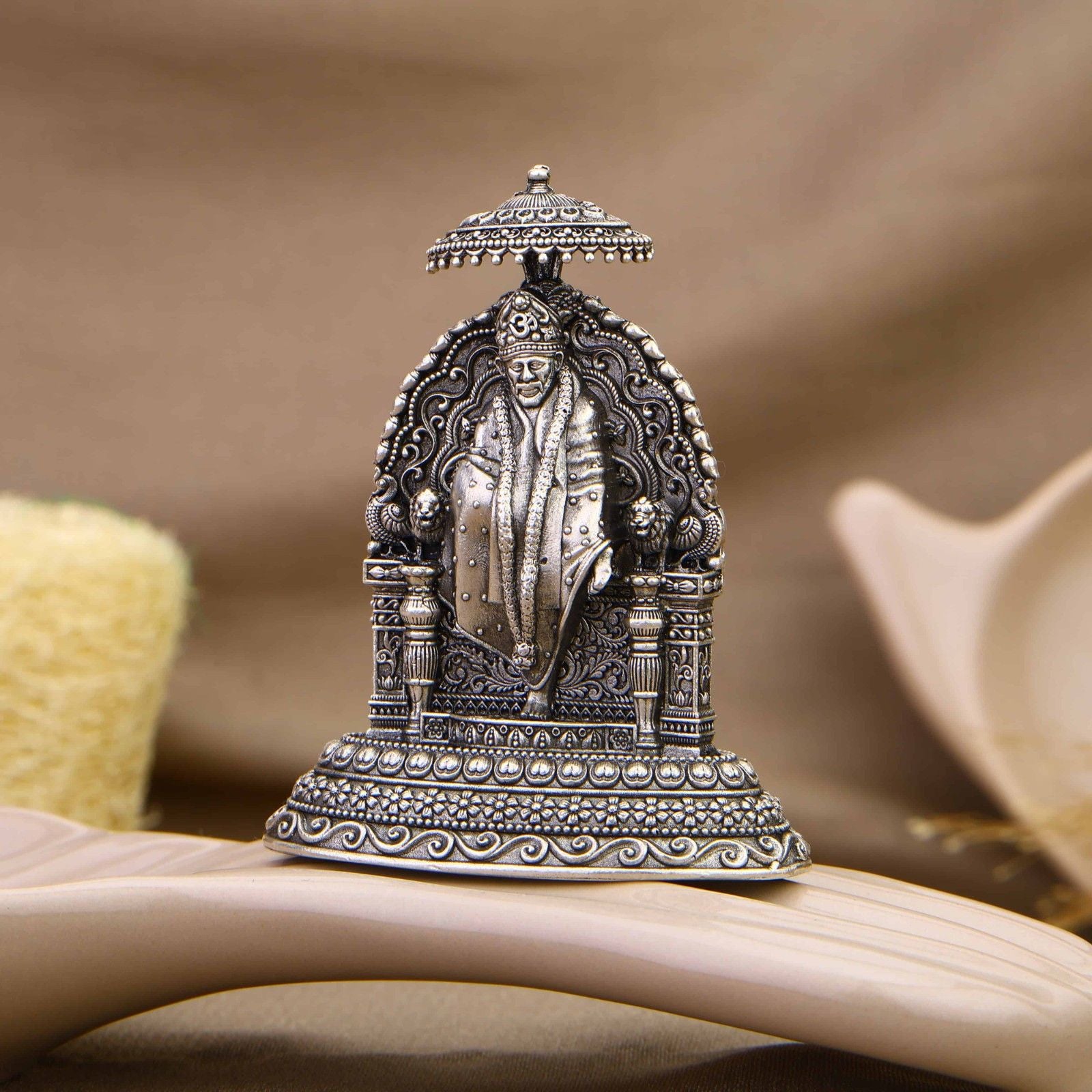 Silver Sai Baba Murti
