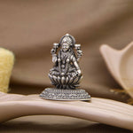 Authentic Goddess Dhanalakshmi Silver Murti