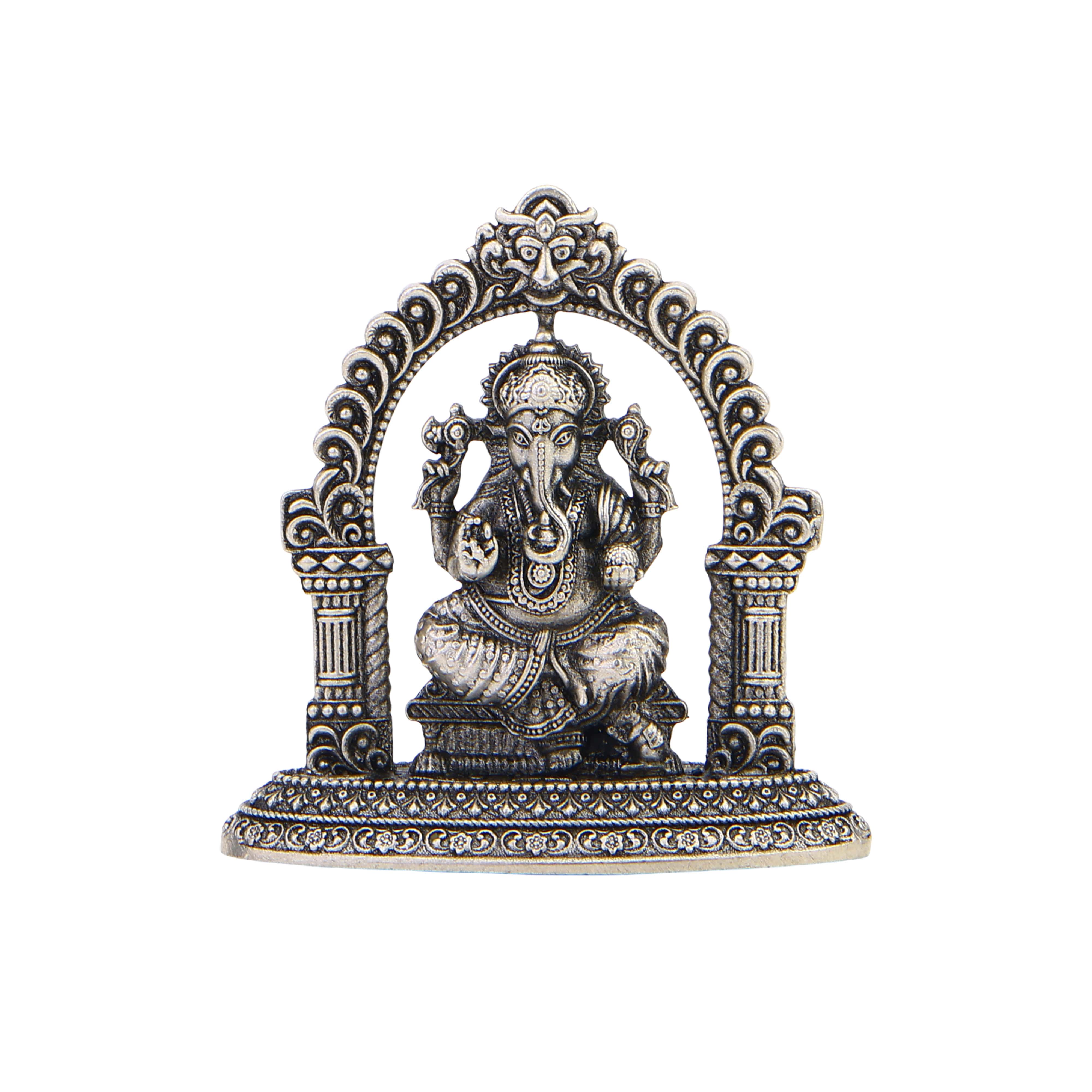 Ganesha Silver Murti