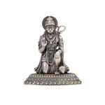 Lord Hanuman Silver Murti