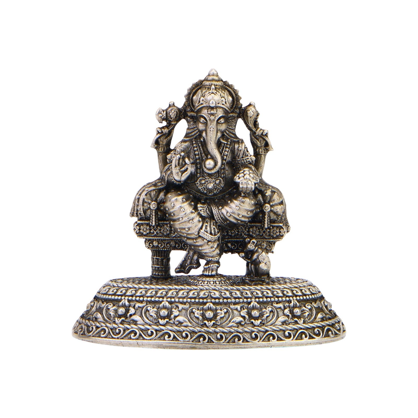 Ganesha Silver Murti