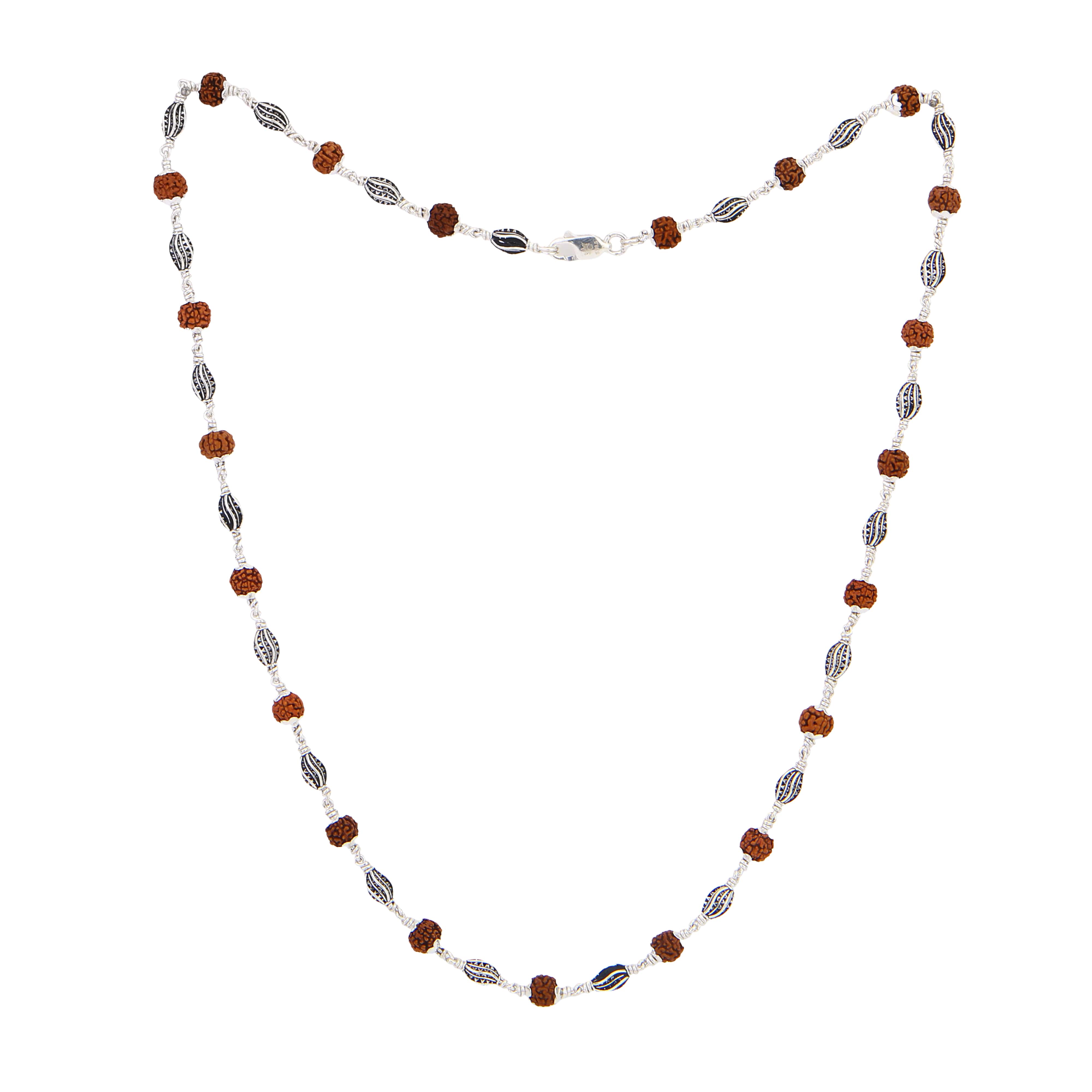 Authentic Rudraksha Marquise Beads Mala