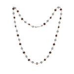 Rudraksha Silver Mala with Jay Shree Ram Beads