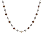 Rudraksha Silver Mala with Jay Shree Ram Beads
