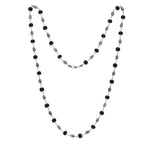 Karungali Silver Mala (Marquise Beads)