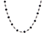 Karungali Silver Mala (Marquise Beads)