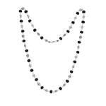 Karungali Silver Mala (Square Beads)