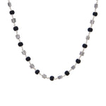 Karungali Silver Mala (Square Beads)