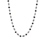 Karungali Silver Mala (Dome Beads)