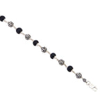 Karungali with Jay Shree Ram Silver Bracelet