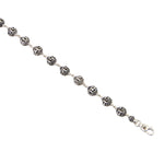 Jay Shree Ram Silver Bead Bracelet