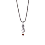 Sheshnag Shivling Rudraksha Silver Pendant