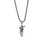 Lord Hanuman Silver Pendant