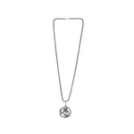 Lord Krishna Silver Pendant